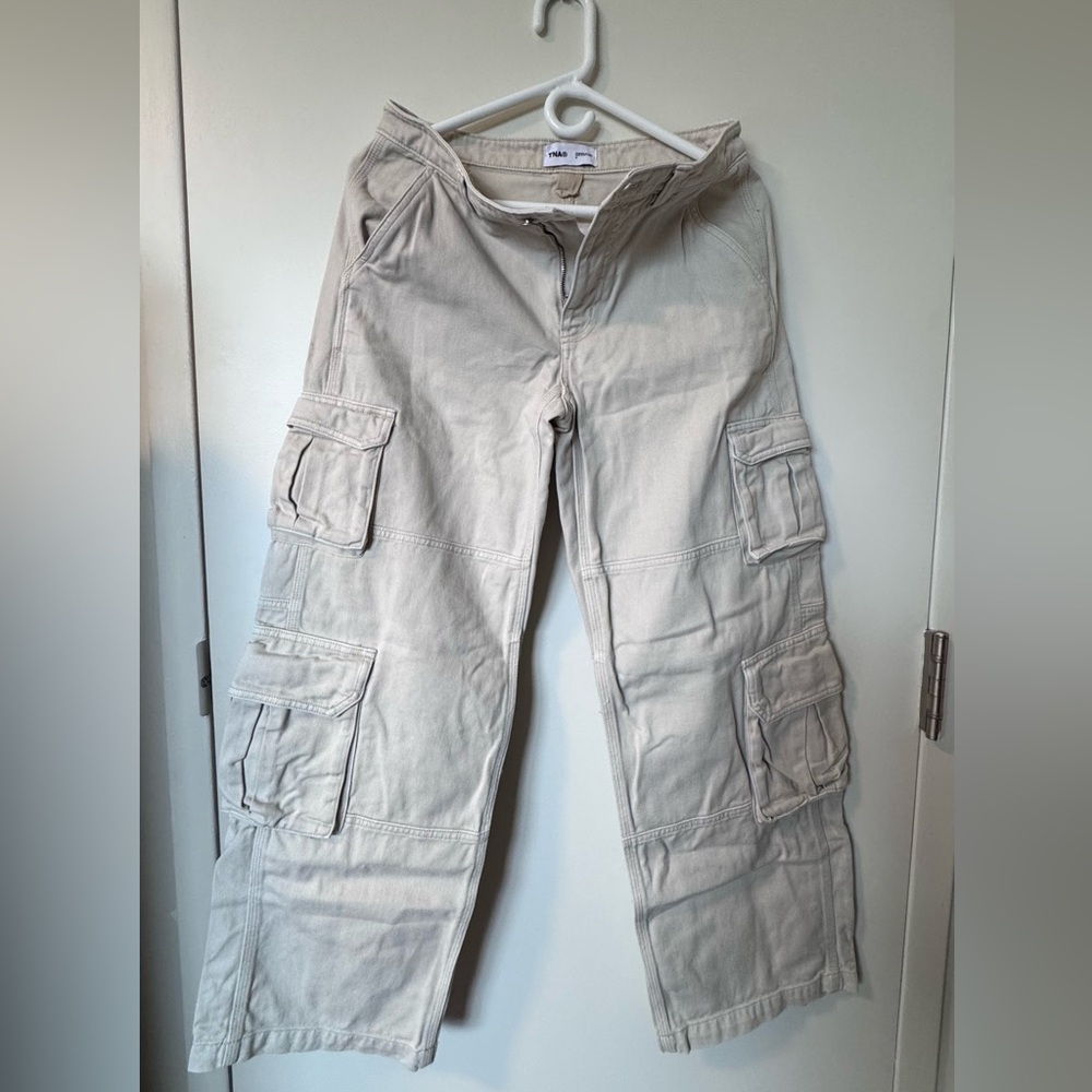 TNA Men's Cargo Pants in Light Beige